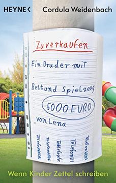 portada Ein Bruder zu Verkaufen mit Bett und Spielzeug: Wenn Kinder Zettel Schreiben (in German)