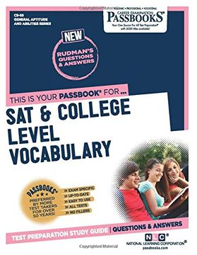 portada Sat & College Level Vocabulary (en Inglés)