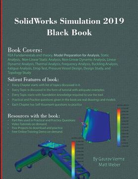 portada SolidWorks Simulation 2019 Black Book (en Inglés)