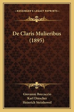 portada De Claris Mulieribus (1895) (en Alemán)