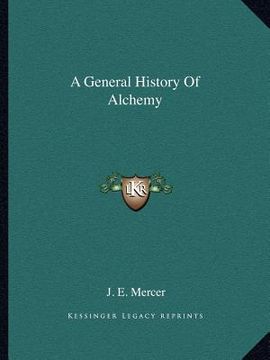 portada a general history of alchemy (en Inglés)