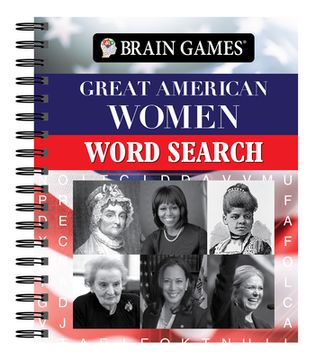 portada Brain Games - Great American Women Word Search (in English)