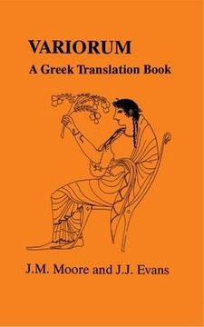 portada variorum: a greek translation book (greek unseens) (en Inglés)