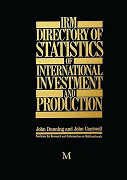 portada IRM Directory of Statistics of International Investment and Production