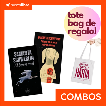 portada PACK PÁJAROS EN LA BOCA Y OTROS CUENTOS + EL BUEN MAL (TOTE BAG DE REGALO! )