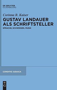 portada Gustav Landauer als Schriftsteller (in German)
