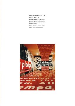 portada Los Manifiestos del Arte Posmoderno: Textos de Exposiciones, 1980-1995
