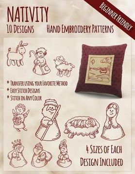 portada Nativity Hand Embroidery Patterns