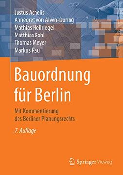 portada Bauordnung Fuer Berlin (en Alemán)
