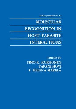 portada Molecular Recognition in Host-Parasite Interactions (en Inglés)