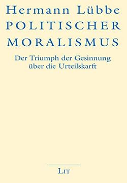 portada Politischer Moralismus (en Alemán)