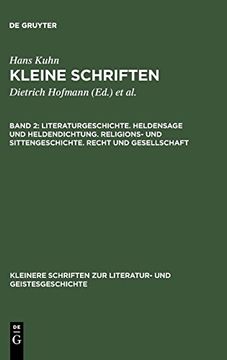 portada Literaturgeschichte. Heldensage und Heldendichtung. Religions- und Sittengeschichte. Recht und Gesellschaft (in German)