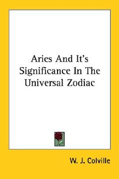 portada aries and it's significance in the universal zodiac