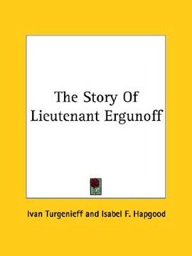 portada the story of lieutenant ergunoff (en Inglés)