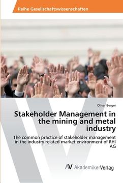 portada Stakeholder Management in the mining and metal industry