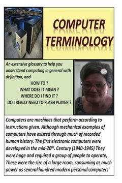 portada Computer Terminology: General Computer Knowledge & Basic Repairs (en Inglés)