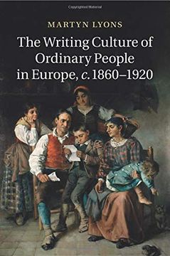 portada The Writing Culture of Ordinary People in Europe, C. 1860-1920 (en Inglés)