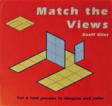 portada match the views: cut & fold puzzles to imagine and solve (en Inglés)