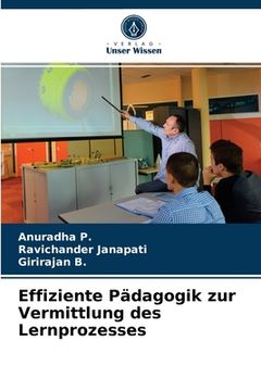 portada Effiziente Pädagogik zur Vermittlung des Lernprozesses (en Alemán)