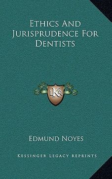 portada ethics and jurisprudence for dentists (in English)