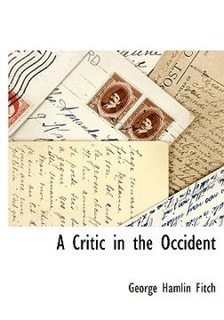 portada a critic in the occident (en Inglés)