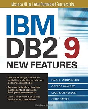 portada Ibm db2 9 new Features (in English)