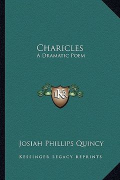 portada charicles: a dramatic poem (en Inglés)