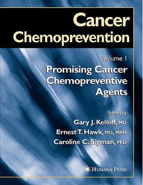 portada cancer chemoprevention: volume 1: promising cancer chemopreventive agents (en Inglés)