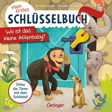portada Mein Erstes Schlüsselbuch. Wo ist das Kleine Affenbaby? (in German)
