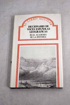 portada Diccionario de Voces Españolas Geograficas