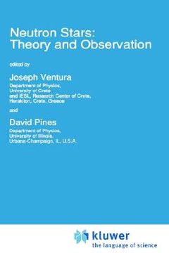 portada neutron stars: theory and observation (en Inglés)