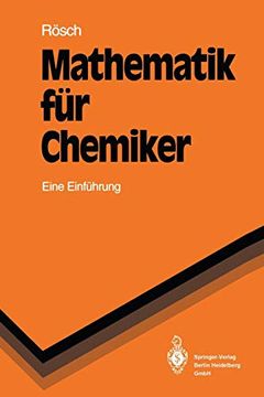 portada Mathematik für Chemiker: Eine Einfiihxung (en Alemán)