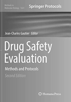 portada Drug Safety Evaluation: Methods and Protocols
