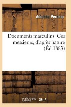 portada Documents Masculins (en Francés)