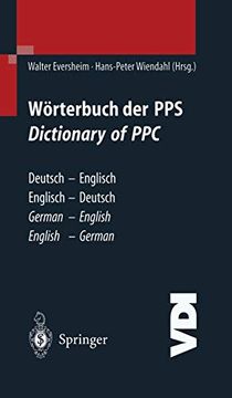 portada Wörterbuch der pps Dictionary of Ppc: Deutsch - Englisch (in German)