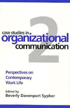 portada Case Studies in Organizational Communication 2 No. 2 : Perspectives on Contemporary Work Life (in English)