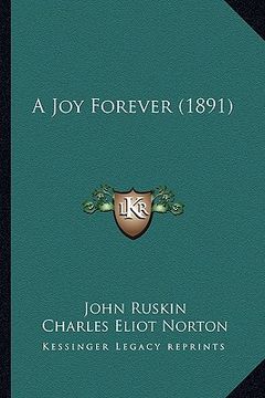 portada a joy forever (1891) (en Inglés)