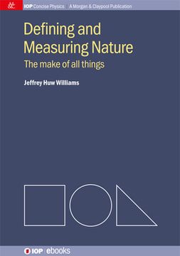portada Defining and Measuring Nature: The Make of All Things (en Inglés)