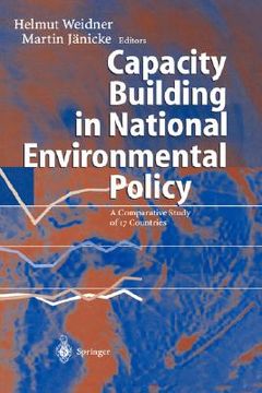portada capacity building in national environmental policy: a comparative study of 17 countries (en Inglés)