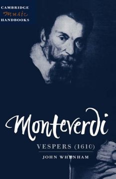 portada Monteverdi: Vespers (1610) Hardback (Cambridge Music Handbooks) (in English)