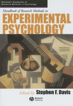 portada handbook of research methods in experimental psychology (en Inglés)