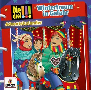 portada Die Drei!   - Wintertraum in Gefahr (2 Audio-Cd's) - Adventskalender