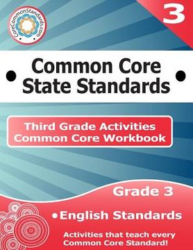 portada Third Grade Common Core Workbook: English Activities (in English)