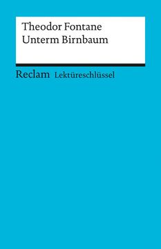 portada unterm birnbaum. lektüreschlüssel (in German)