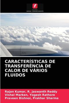 portada Características de Transferência de Calor de Vários Fluidos (en Portugués)