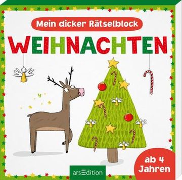 portada Mein Dicker Rätselblock Weihnachten (en Alemán)