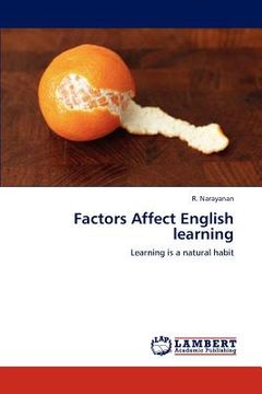 portada factors affect english learning (en Inglés)