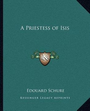 portada a priestess of isis (en Inglés)