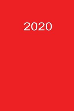 portada 2020: Taschenkalender 2020 A5 Rot (in German)