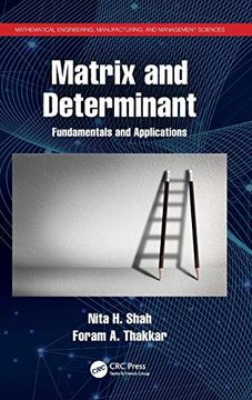 portada Matrix and Determinant: Fundamentals and Applications (Mathematical Engineering, Manufacturing, and Management Sciences) (en Inglés)